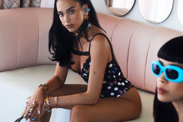 Dua Lipa and Donatella Versace's "La Vacanza" Collection Has Landed