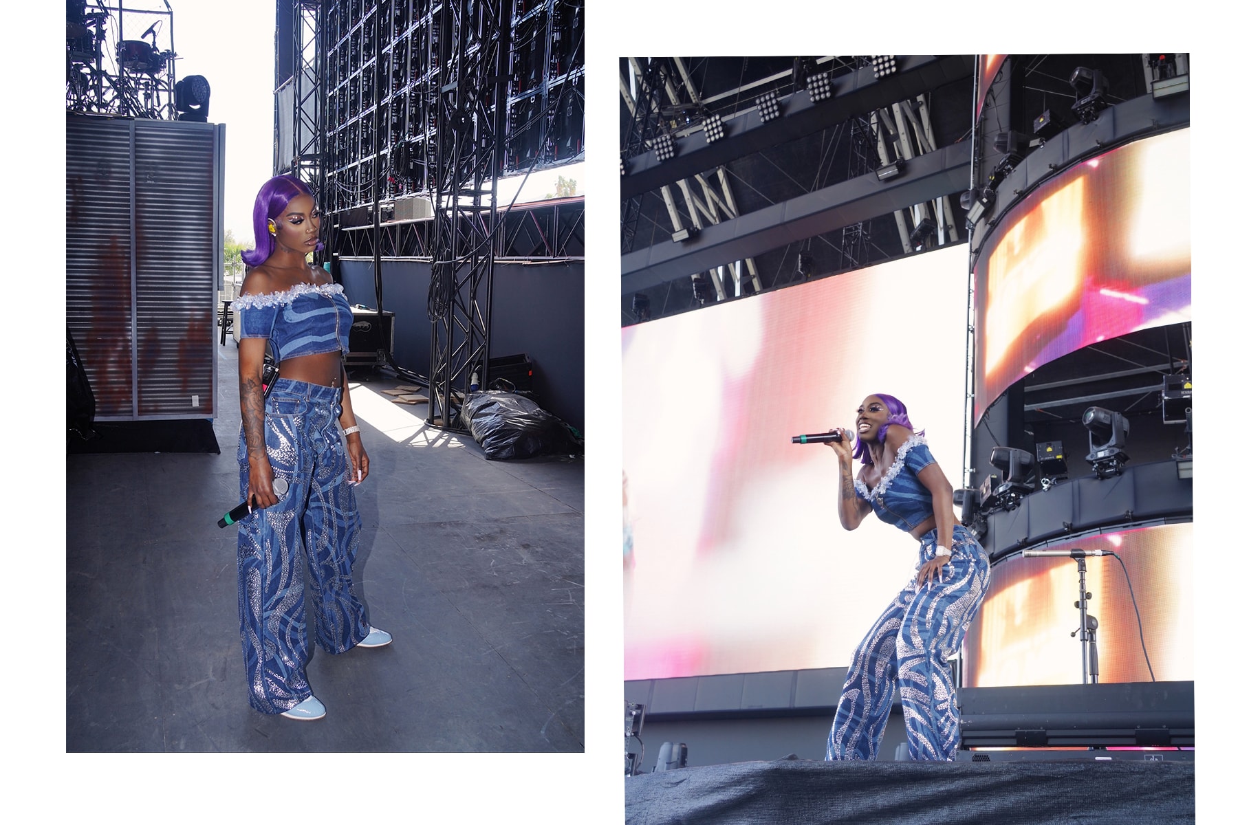 flo milli coachella weekend performances outfits palm springs concerts festivals