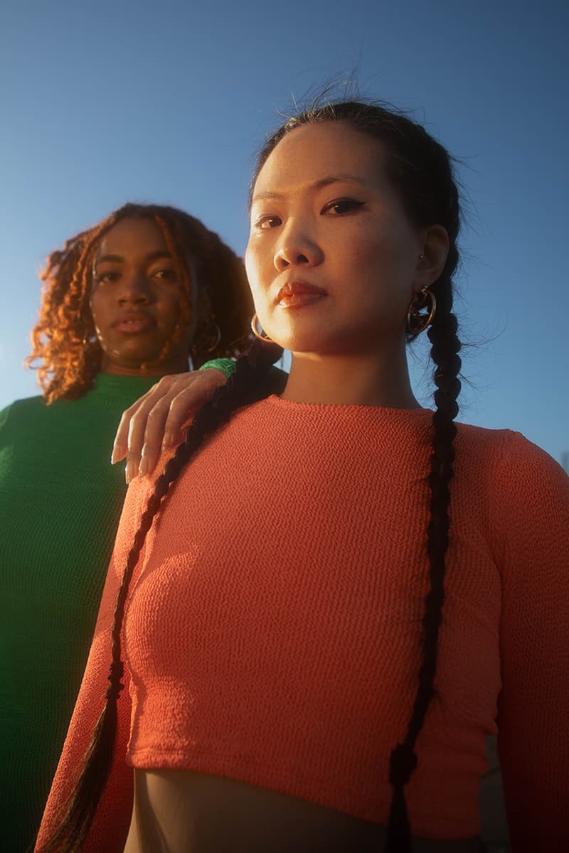 hunza g crinkle fabric playsuits bodysuits strappy tops roller disco rollerskates