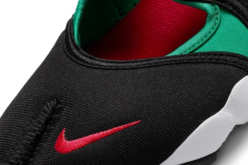 nike air rift og black green red fn7772 001 release details