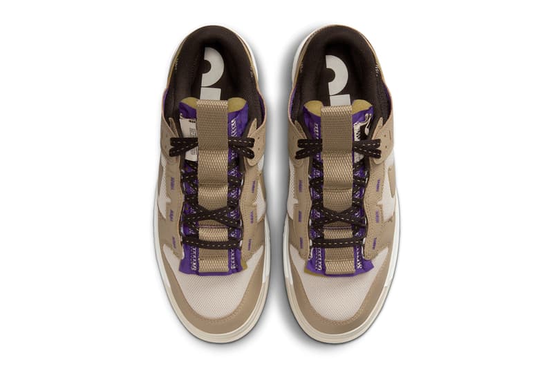 nike dunk low "mushroom" sneakers footwear 