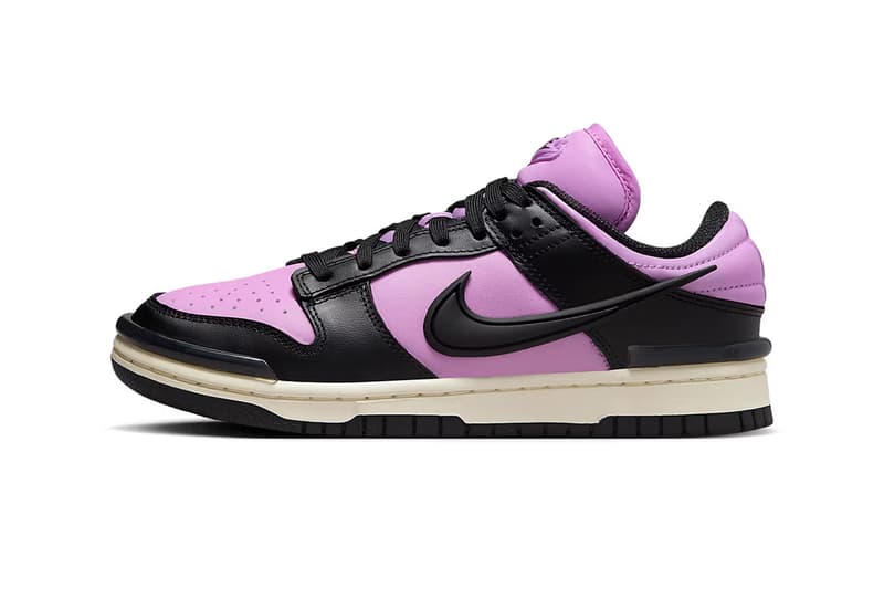 nike dunk low twist sneaker fuchsia color purple black