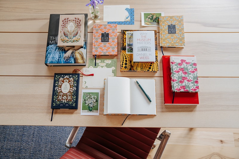 papier the metropolitan museum of art art nouveau stationery collection notebooks planners