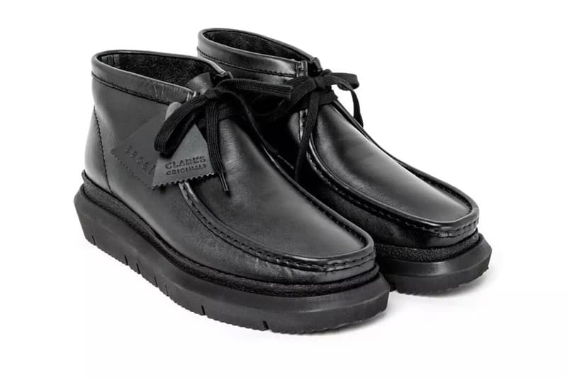 sacai clarks originals wallabee collection mid-sole boots footwear japan exclusive release