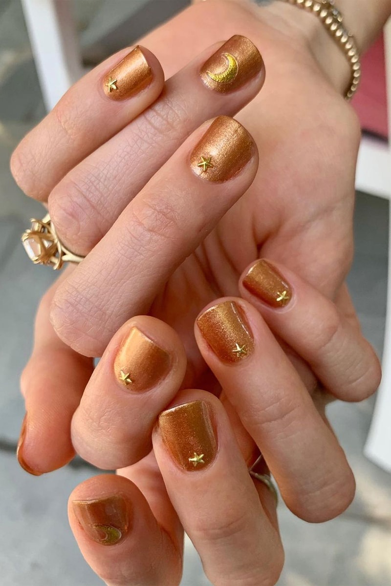 Satin Slip Fabric Nails TikTok Manicure Trend