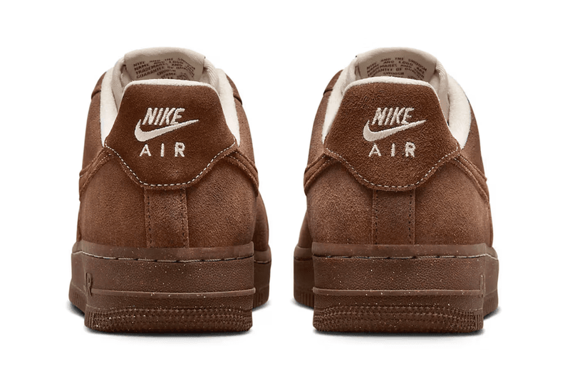 brown suede air force ones