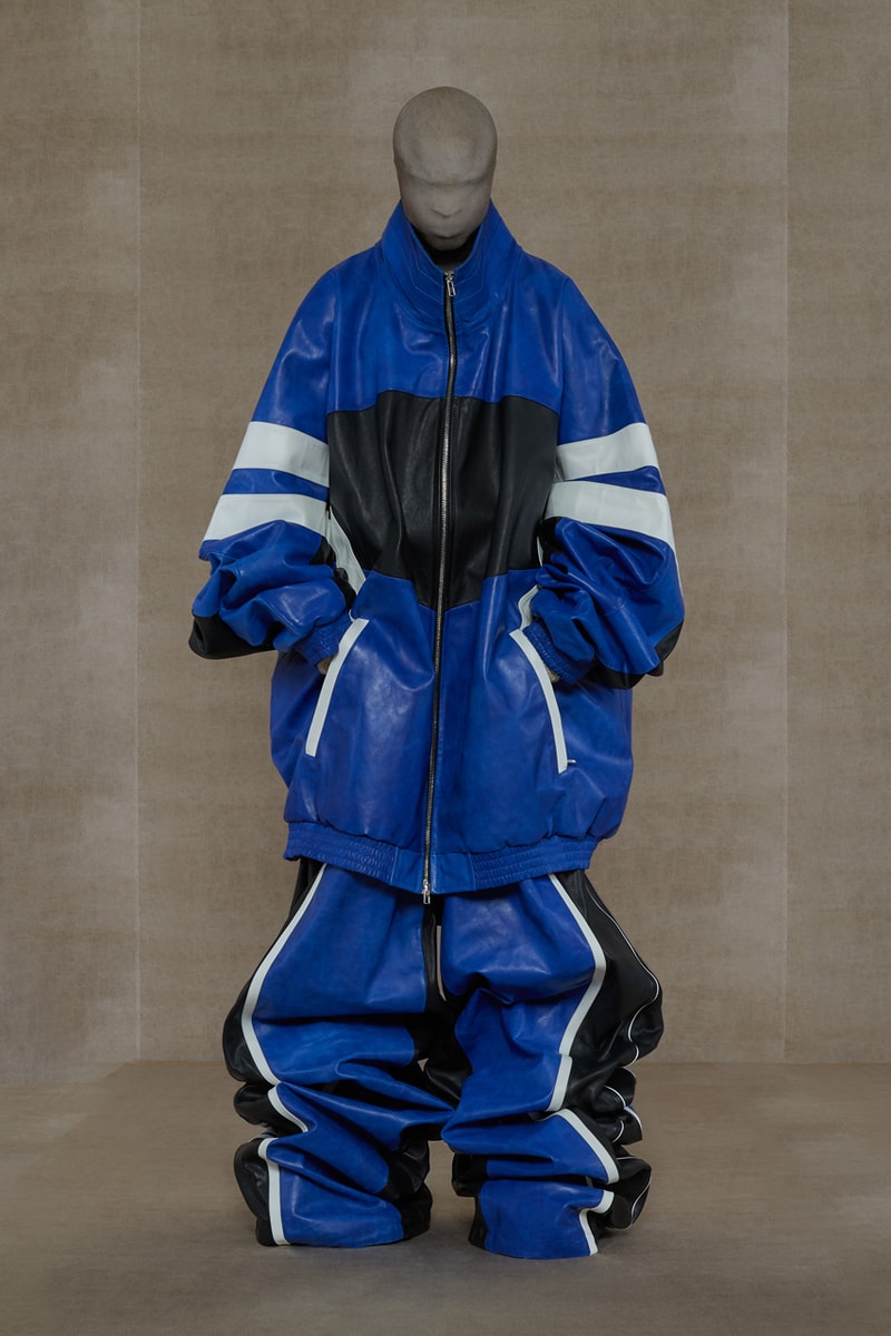 vetements spring summer couture collection evening gowns bomber jackets streetwear