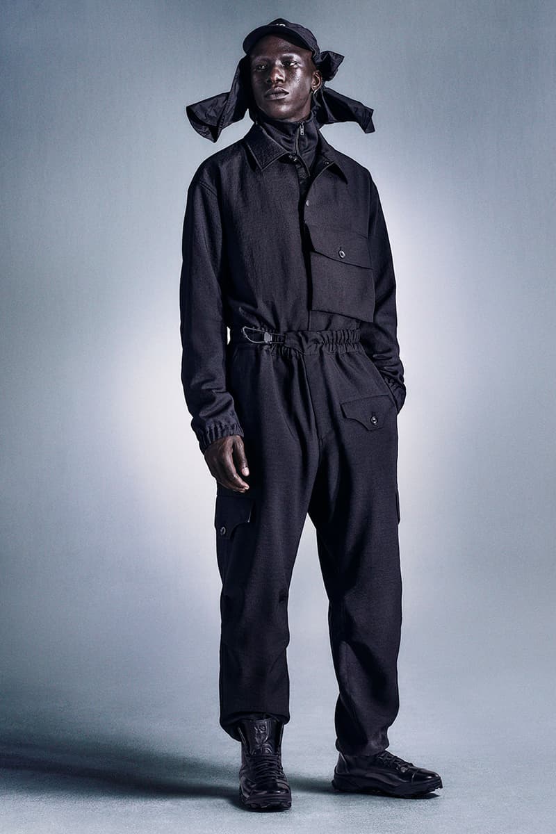 adidas Yohji Yamamoto Y-3 spring/summer 2024 lookbook beach towel bags water slides sandals dresses joggers jackets 