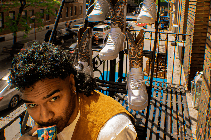 Andy Martinez Baes With Kicks Nike Air Force 1 Cowboy Boot Interview Sneaker Collection