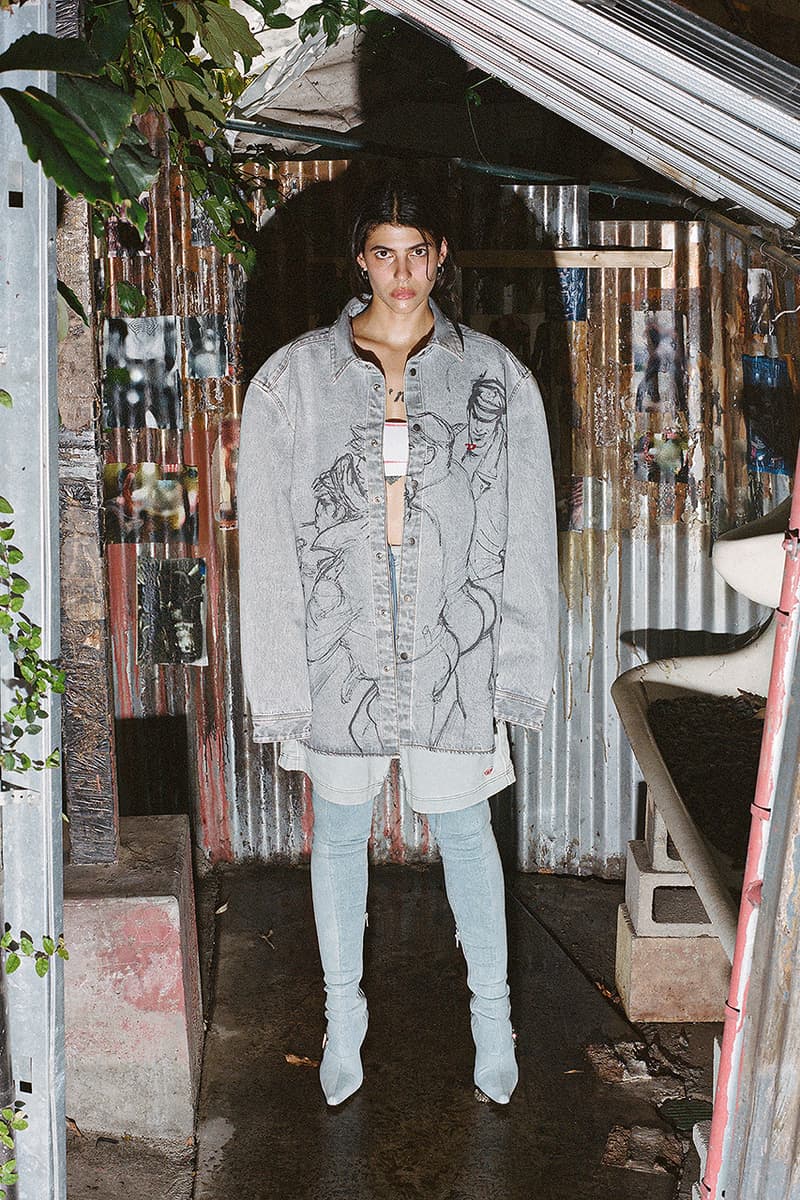 diesel pride collection prints graphics jeans tops