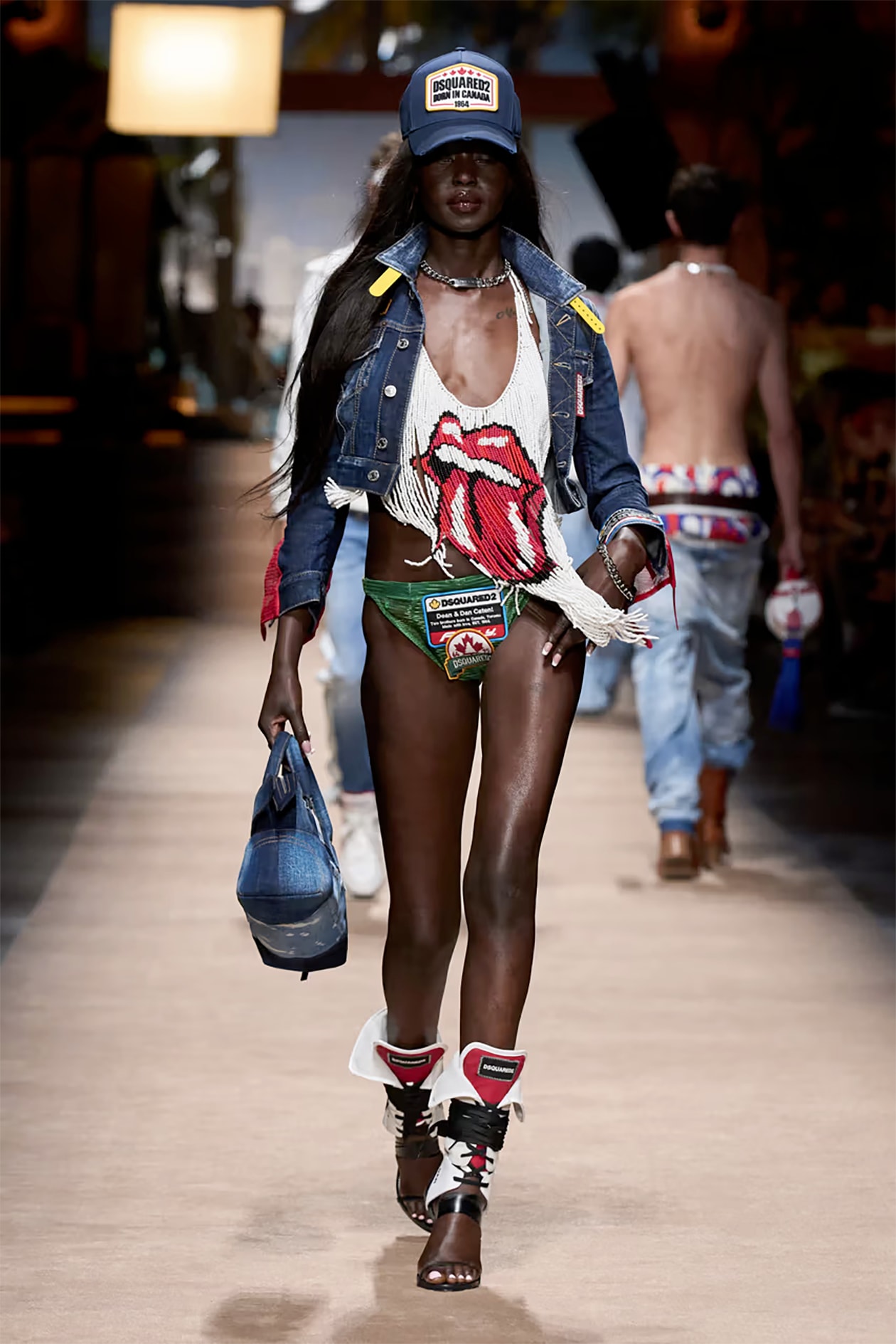 dsquared2 spring summer 2024 fashion week runway