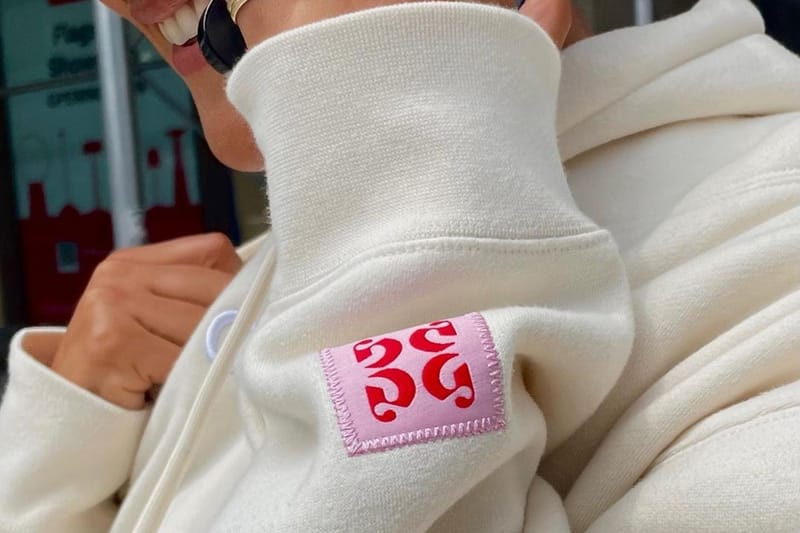 Snuggle up to Those Summer Evenings With Glossier's Limited Edition Cream Hoodie
