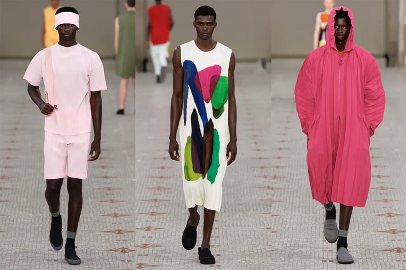 HOMME PLISSÉ ISSEY MIYAKE SS24 Honors The Pleat