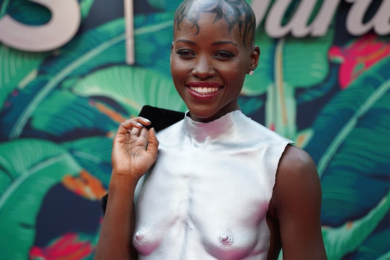 Lupita Nyong'o Frees the Nipple with Iconic Breastplate