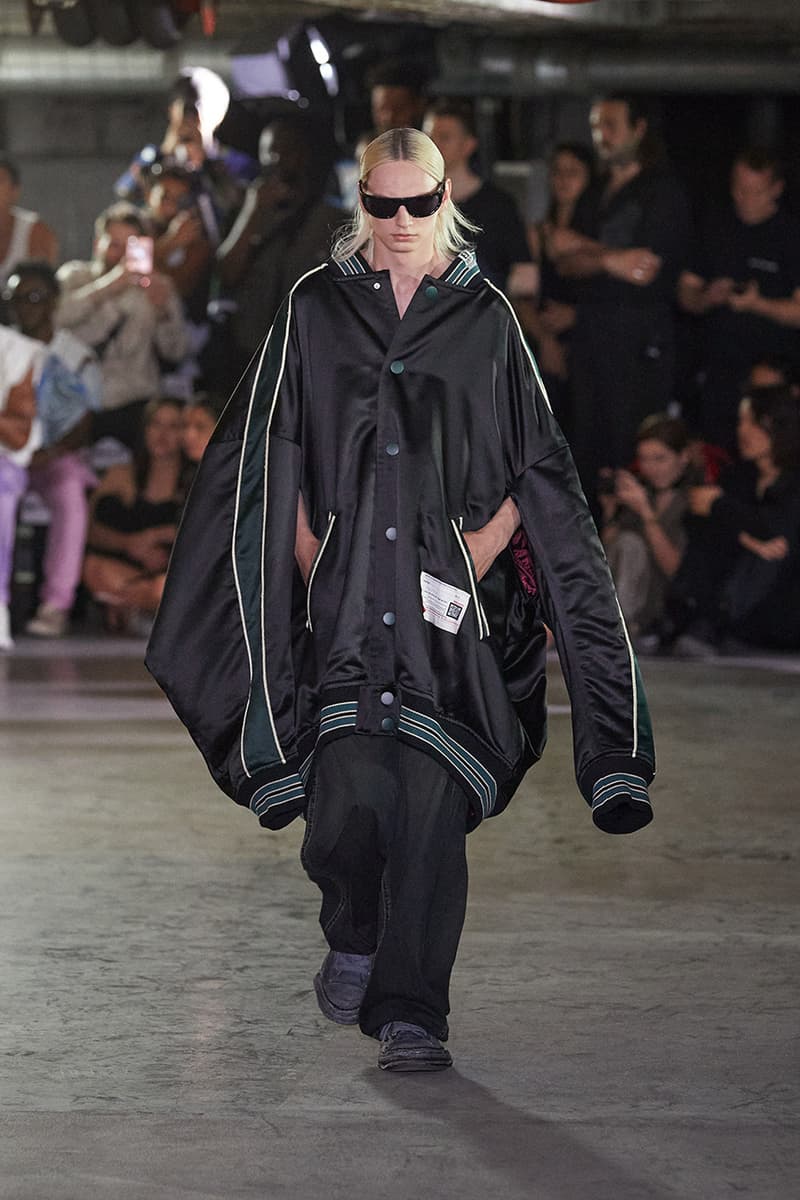 maison mihara yasuhiro spring/summer 2024 runway lo-fi music lookbooks paris fashion week 