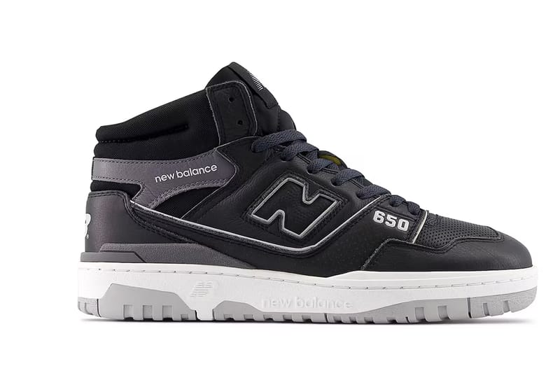 New Balance 650 Goes 'Back To the Future' With "Black/Grey" Colorway