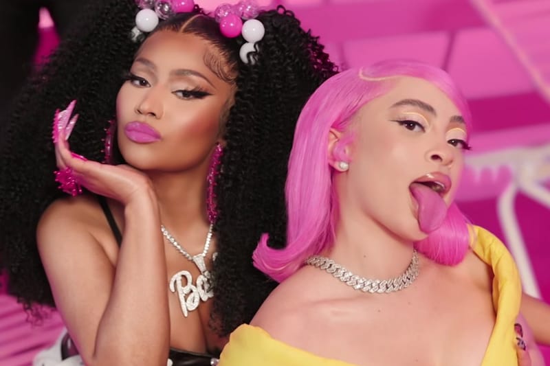 Nicki Minaj and Ice Spice Are Dolls Brought to Life in New Music Video for "Barbie World"
