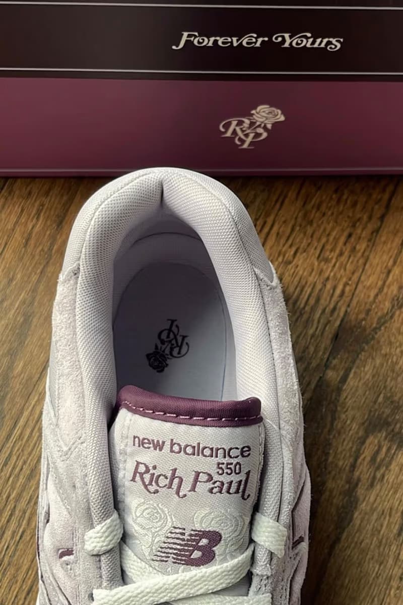 Rich Paul New Balance 550 Collaboration sneakers footwear