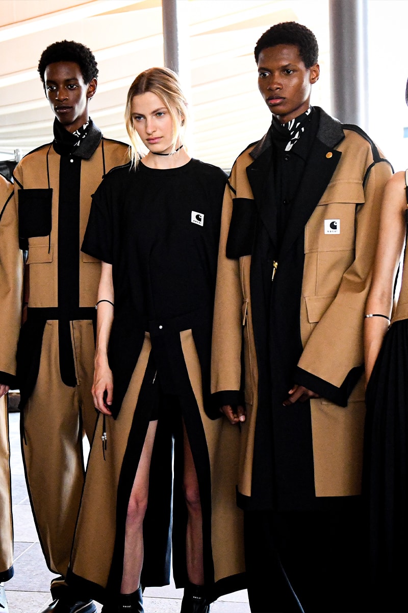 carhartt wip sacai clothes jackets cropped skirts bags shoes paris fashion