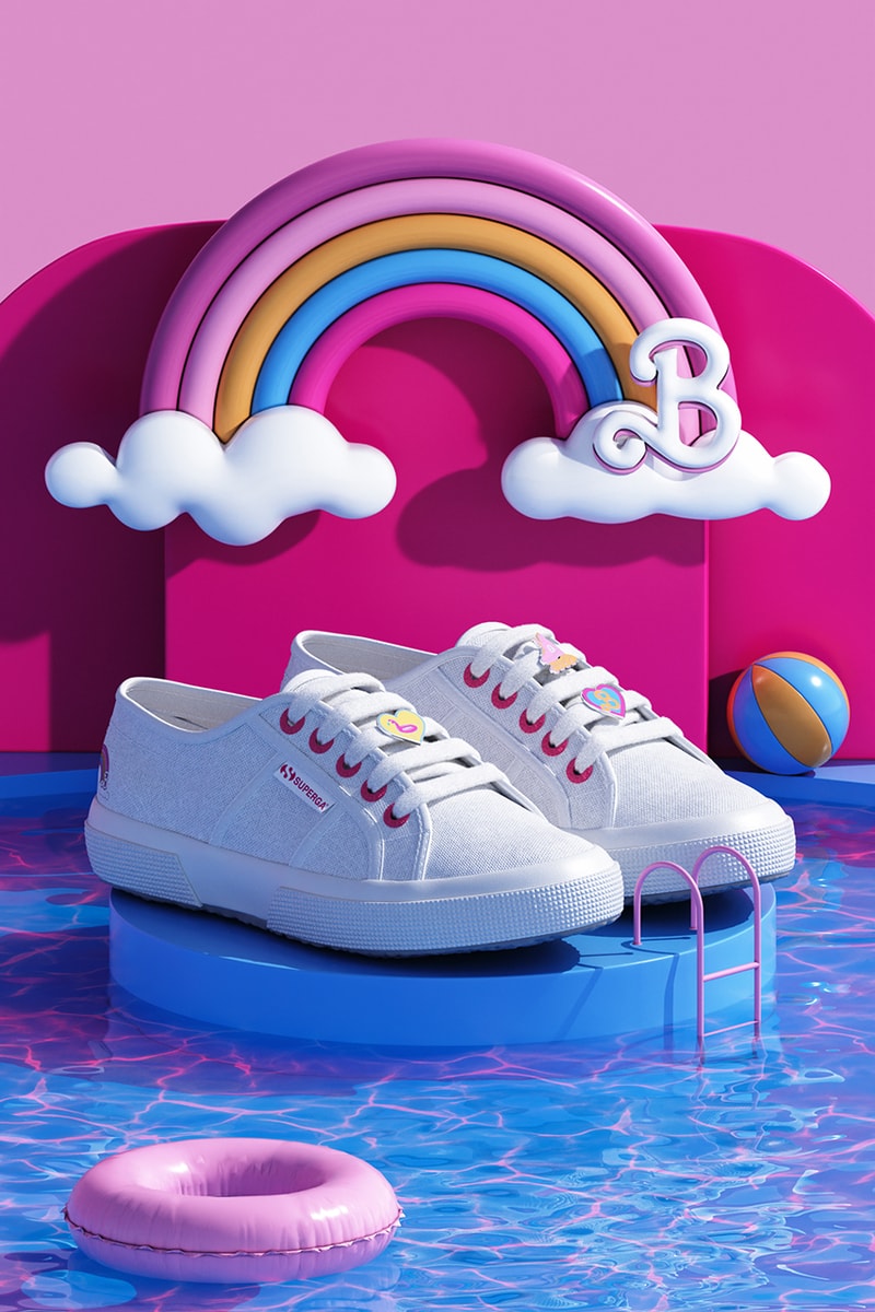 superga barbie movie footwear collaboration sneakers flatforms where to buy release information 