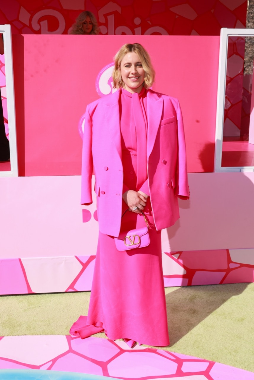 barbie film premiere pink carpet dua lipa margot robbie billie eilish