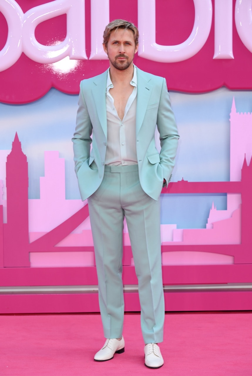 barbie film premiere pink carpet dua lipa margot robbie billie eilish