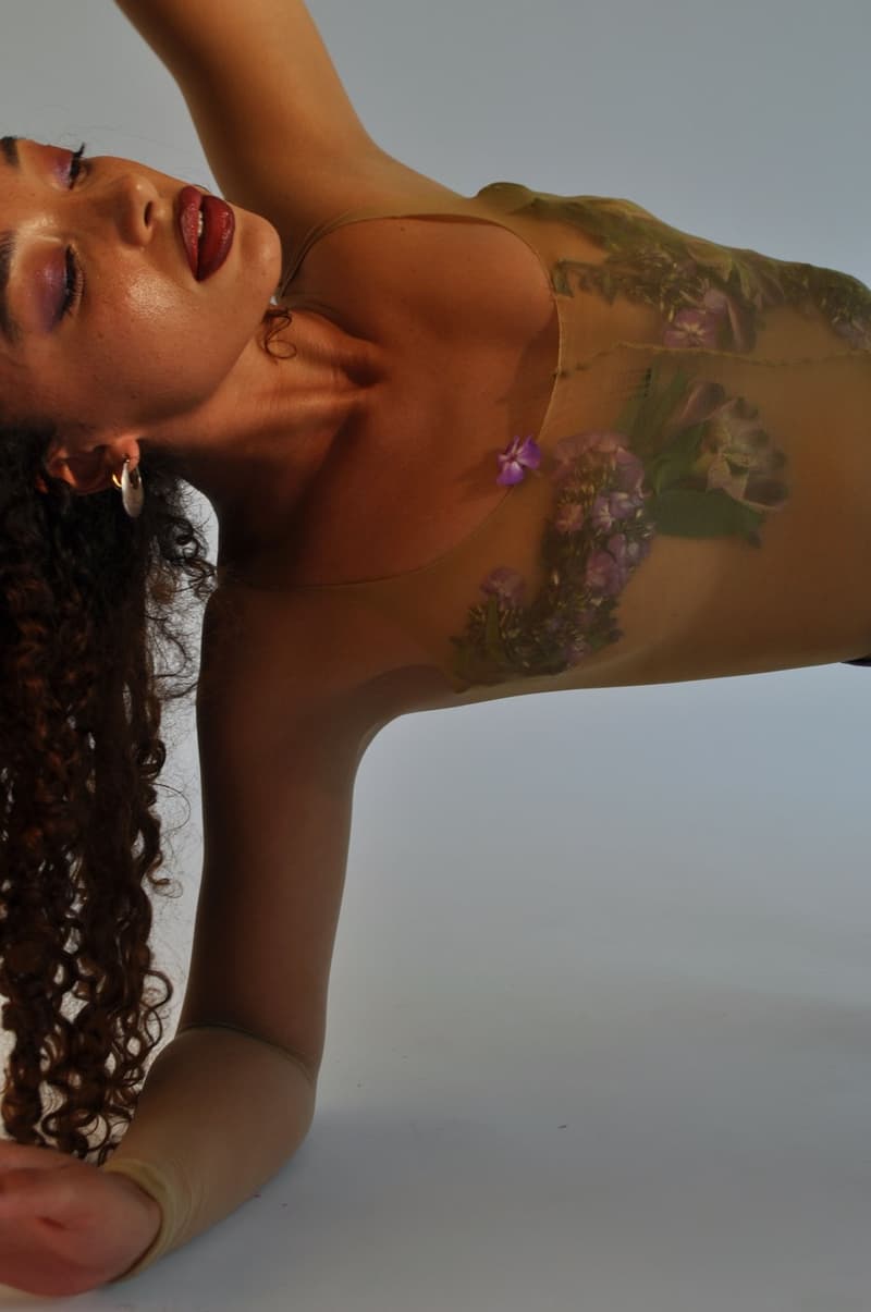 t label ripple ribbons corsets bodysuits peach purple 