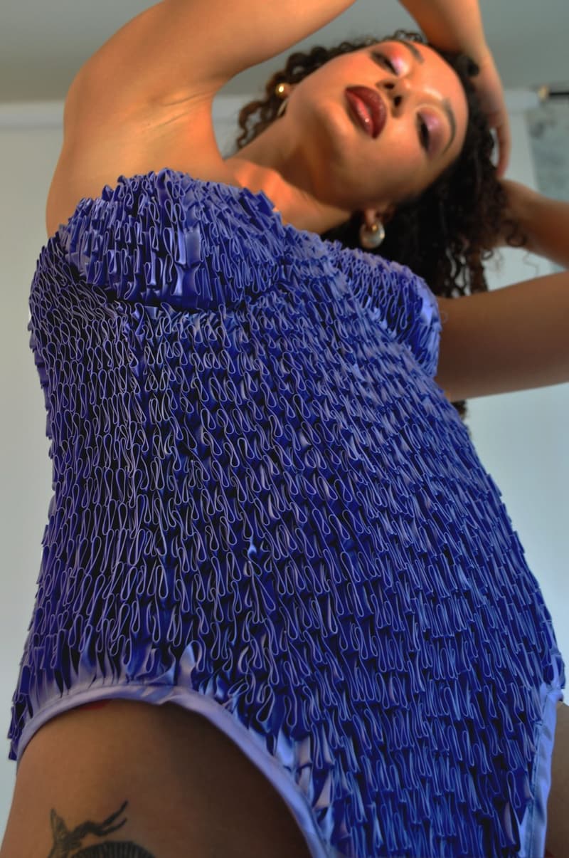 t label ripple ribbons corsets bodysuits peach purple 