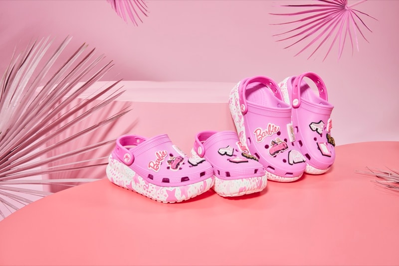 barbie pink crocs clogs sandals slip on shoe