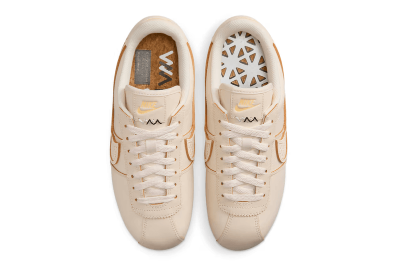 nike cortez sneaker beige vachetta tan color