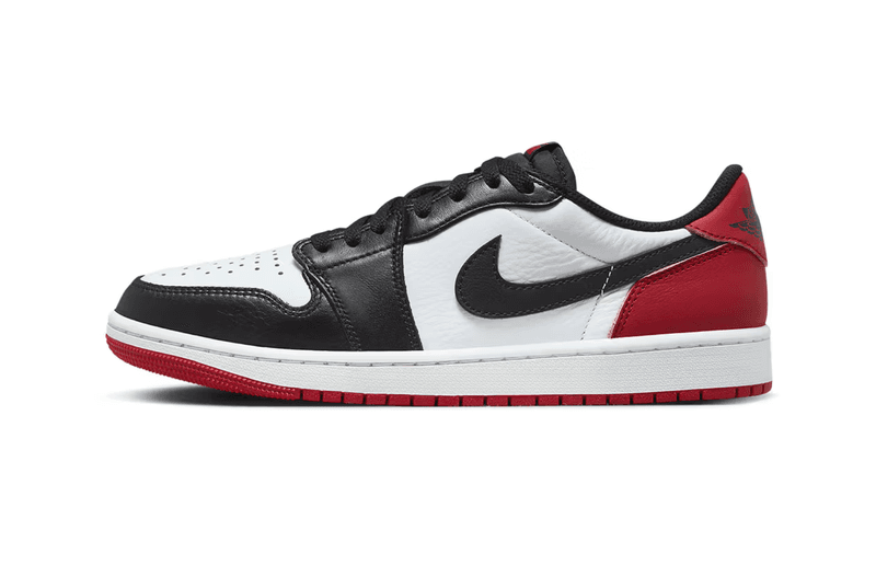 Take an Official Look at the Air Jordan 1 Low OG "Black Toe"