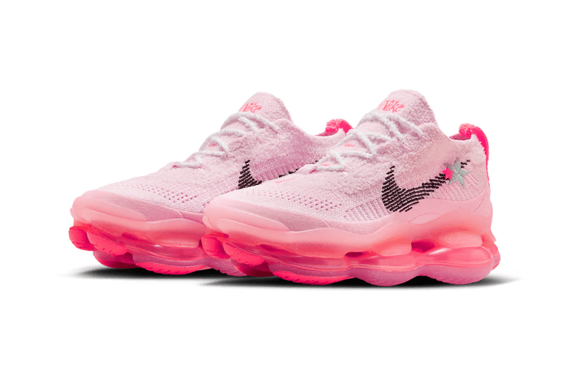nike air max scorpion pink sneaker knitted upper