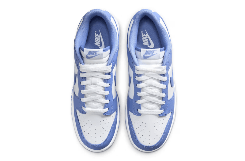 nike dunk low ice polar blue light sneaker 