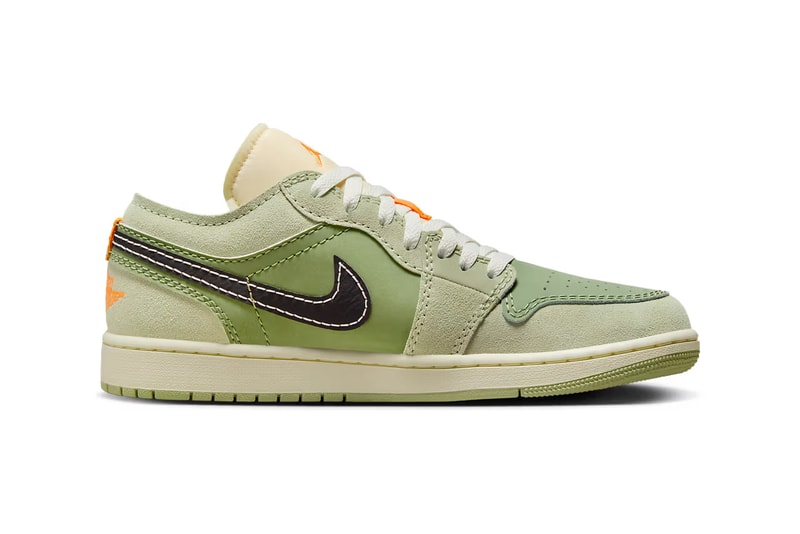 air jordan 1 low craft "light olive" sneakers footwear nike release info price where to buy