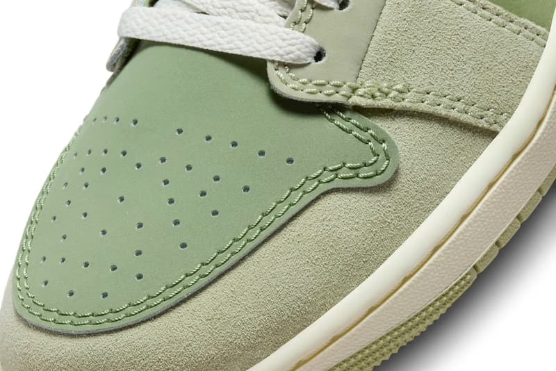 air jordan 1 low craft "light olive" sneakers footwear nike release info price where to buy