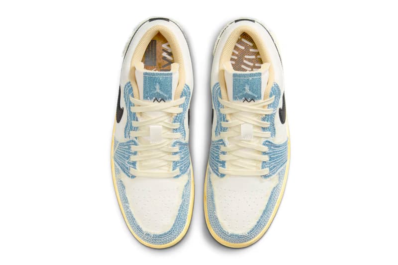 nike air jordan 1 low "sashiko" sneakers footwear where to buy 