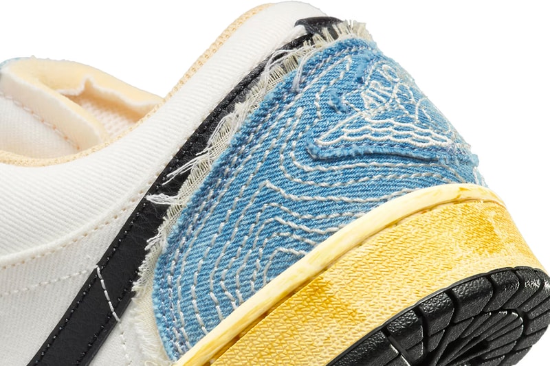 nike air jordan 1 low "sashiko" sneakers footwear where to buy 