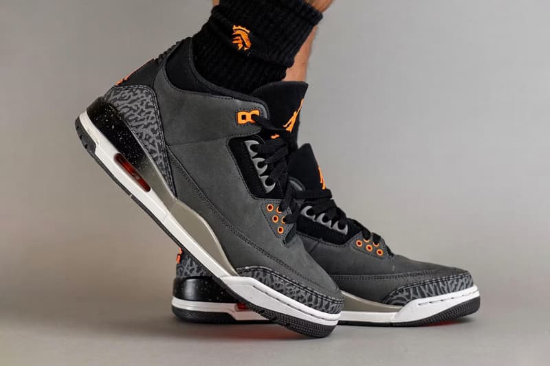 nike jordan brand air jordan 3 fear colorway release info where to buy price sneakers footwear