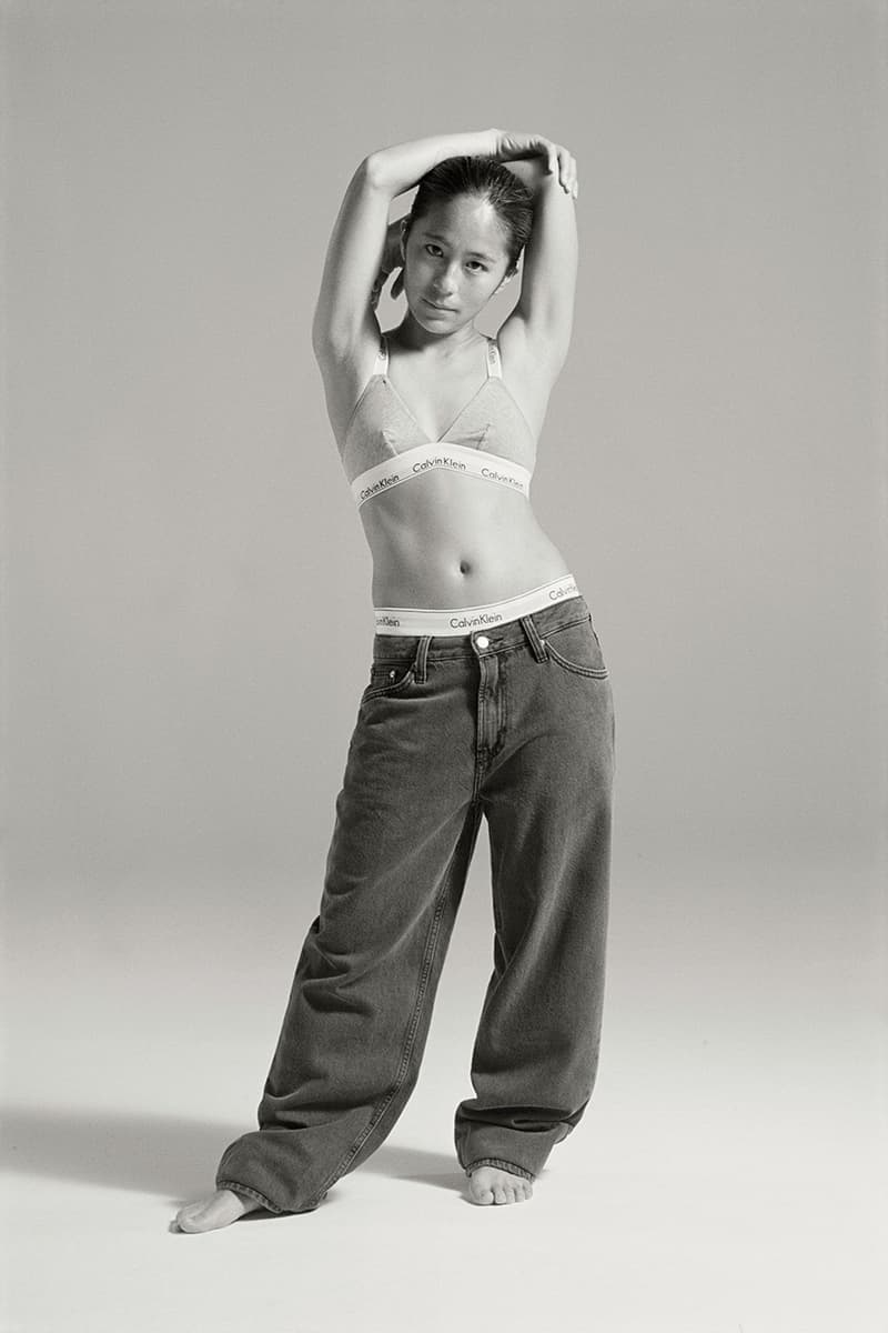 calvin klein calvins or nothing campaign alex morgan chloe kelly Kenza Dali Mana Iwabuchi Mary Fowler Brianna Capozzi jeans underwear modern cotton collection