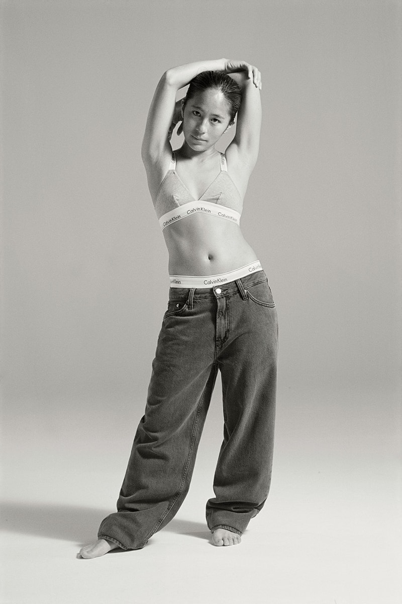 calvin klein calvins or nothing campaign alex morgan chloe kelly Kenza Dali Mana Iwabuchi Mary Fowler Brianna Capozzi jeans underwear modern cotton collection
