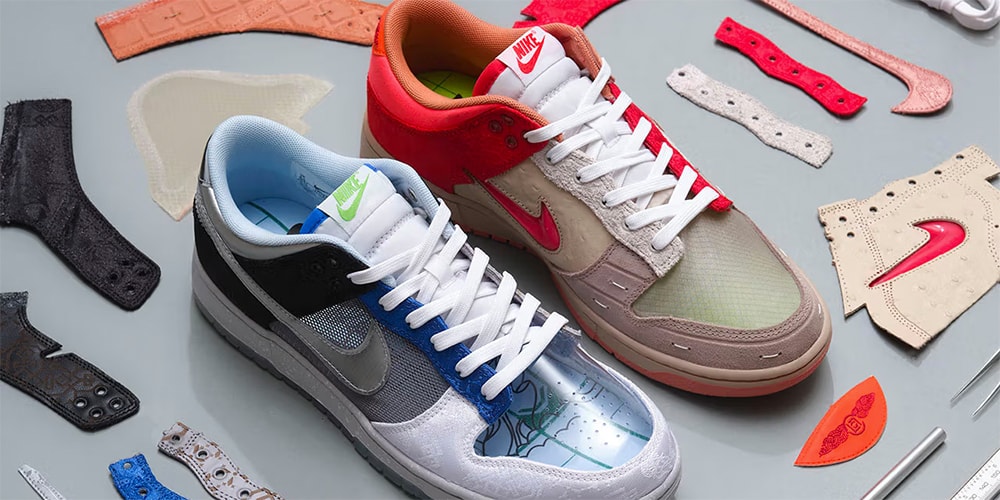 Official Look at CLOT x Nike Dunk Low 