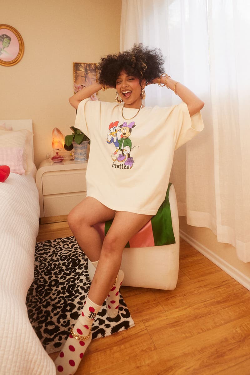 melody ehsani disney friends collection trackpants hoodies t-shirts loungewear characters