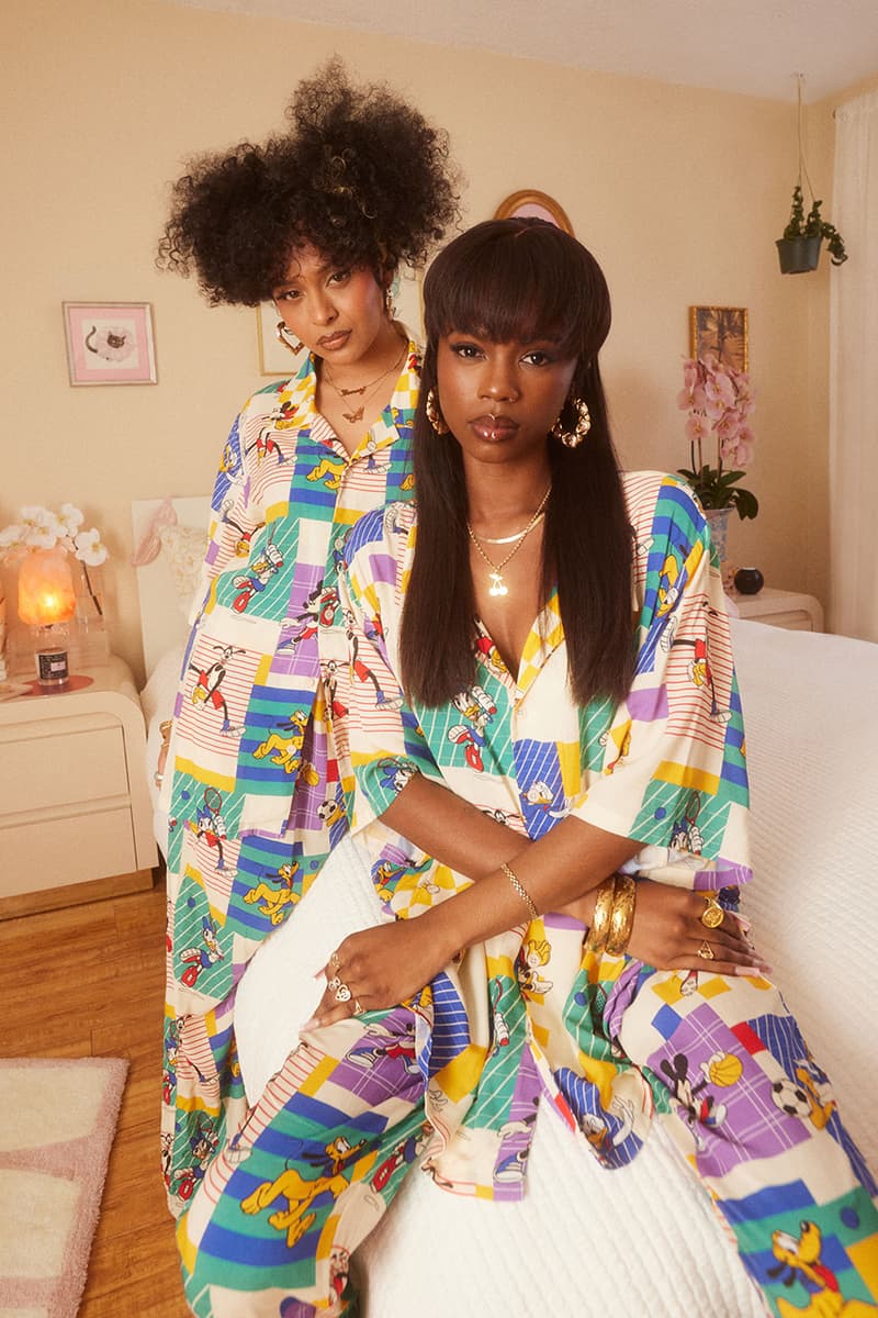 melody ehsani disney friends collection trackpants hoodies t-shirts loungewear characters