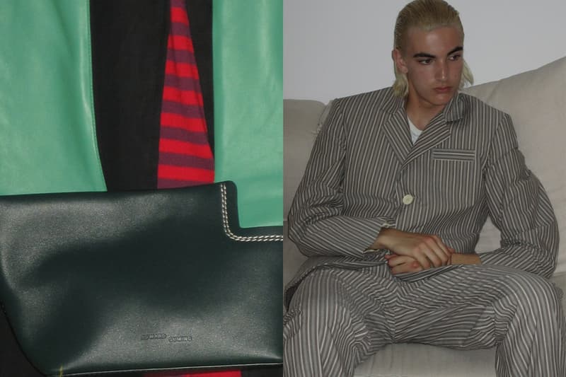 edward cuming spring summer 2024 menswear womenswear lookbook details