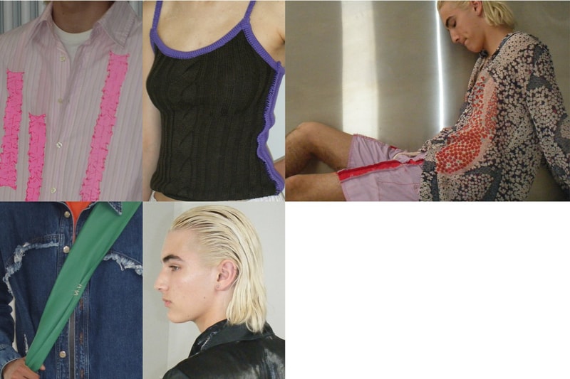 edward cuming spring summer 2024 menswear womenswear lookbook details