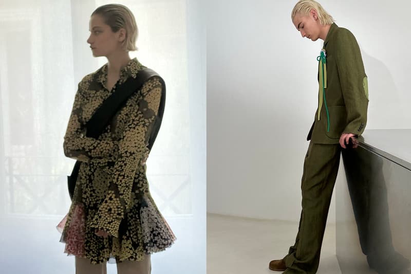 edward cuming spring summer 2024 menswear womenswear lookbook details