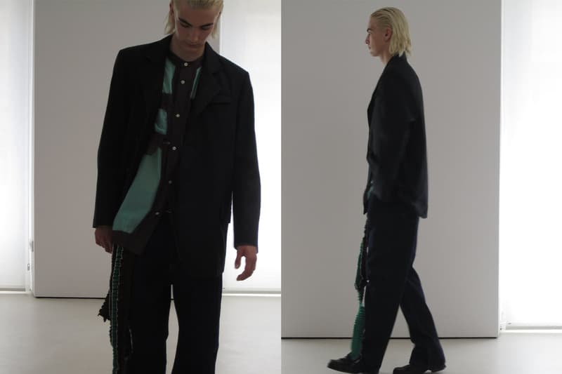 edward cuming spring summer 2024 menswear womenswear lookbook details