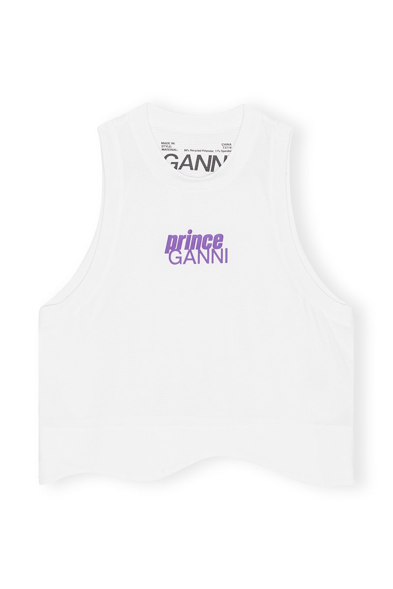 ganni prince limited-edition tennis collaboration release details