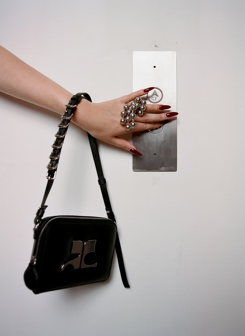 HEAT Courrèges mystery box collaborations release information dresses vinyl jackets skirts 