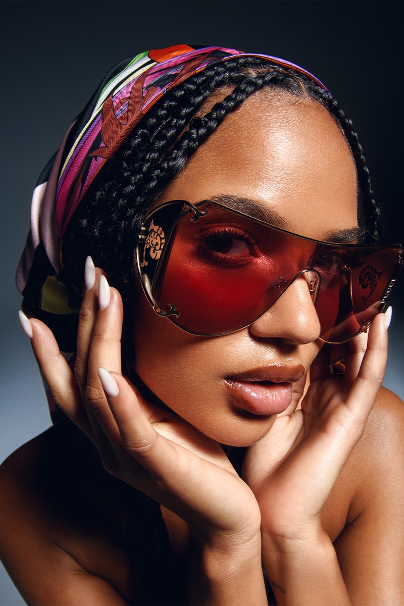juliana nalu pucci eyewear campaign details